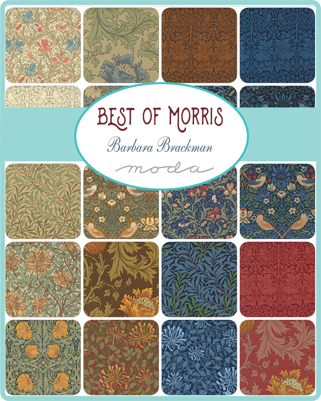 Best of Morris by Barbara Brackman Best of Morris by Barbara Brackman